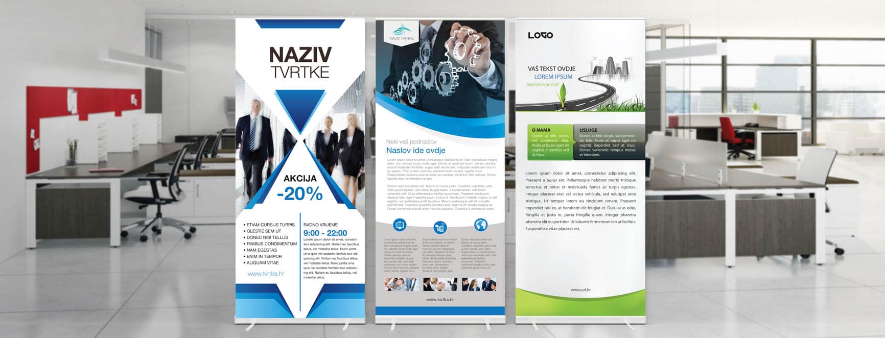 izrada rollup bannera