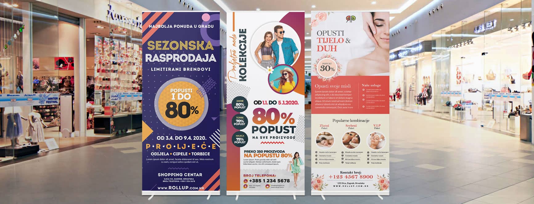 izrada rollup bannera