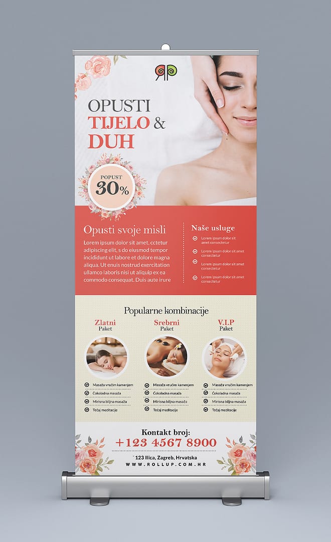 izrada rollup bannera