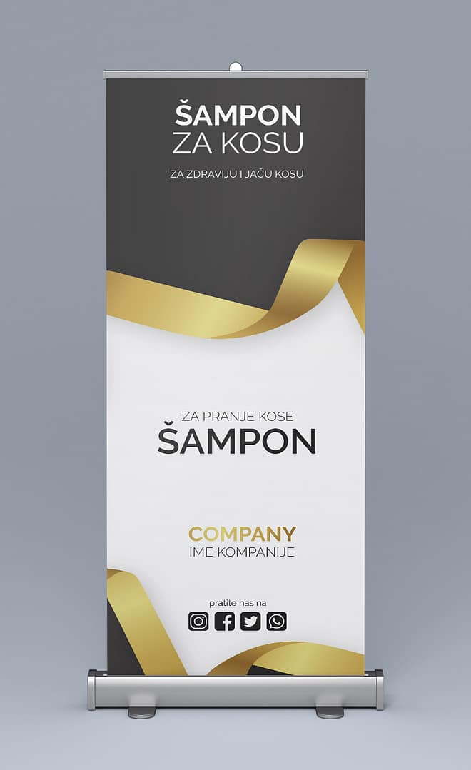 izrada rollup bannera