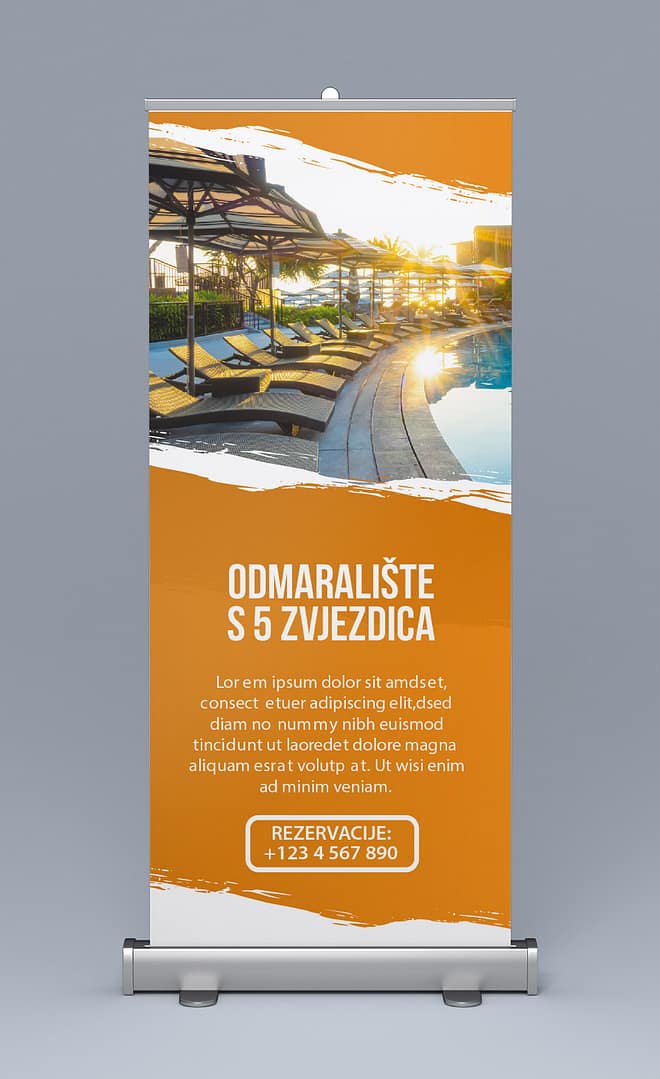 izrada rollup bannera