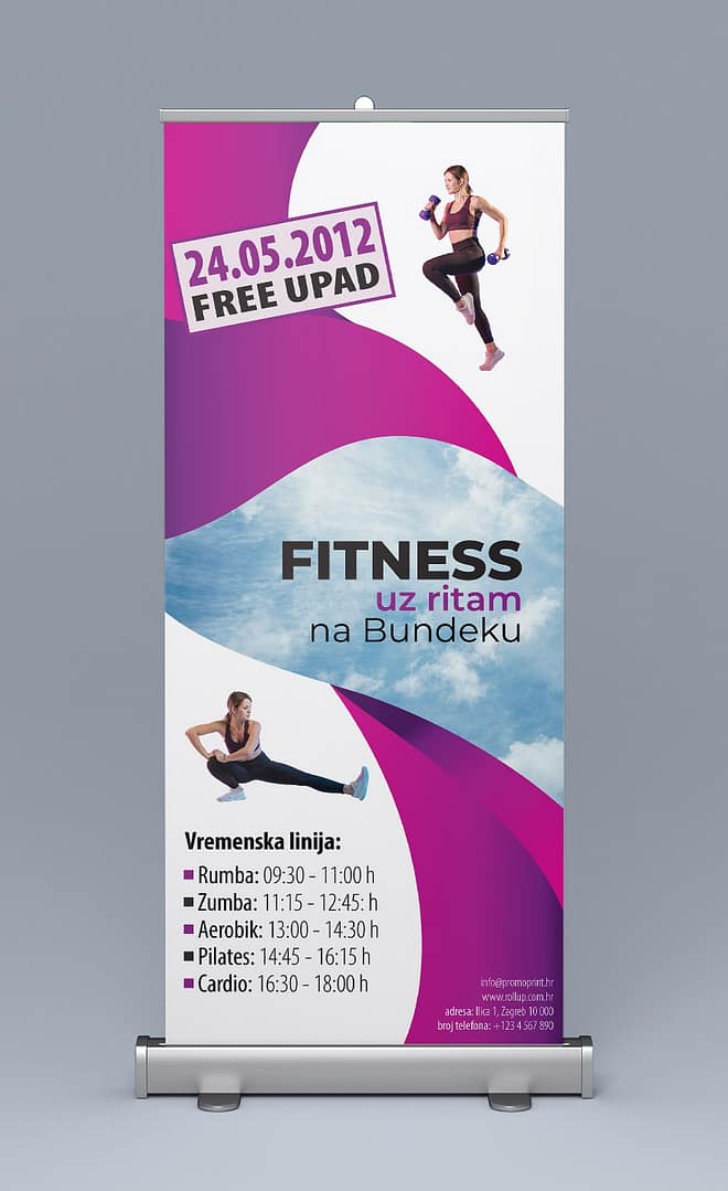 izrada rollup bannera