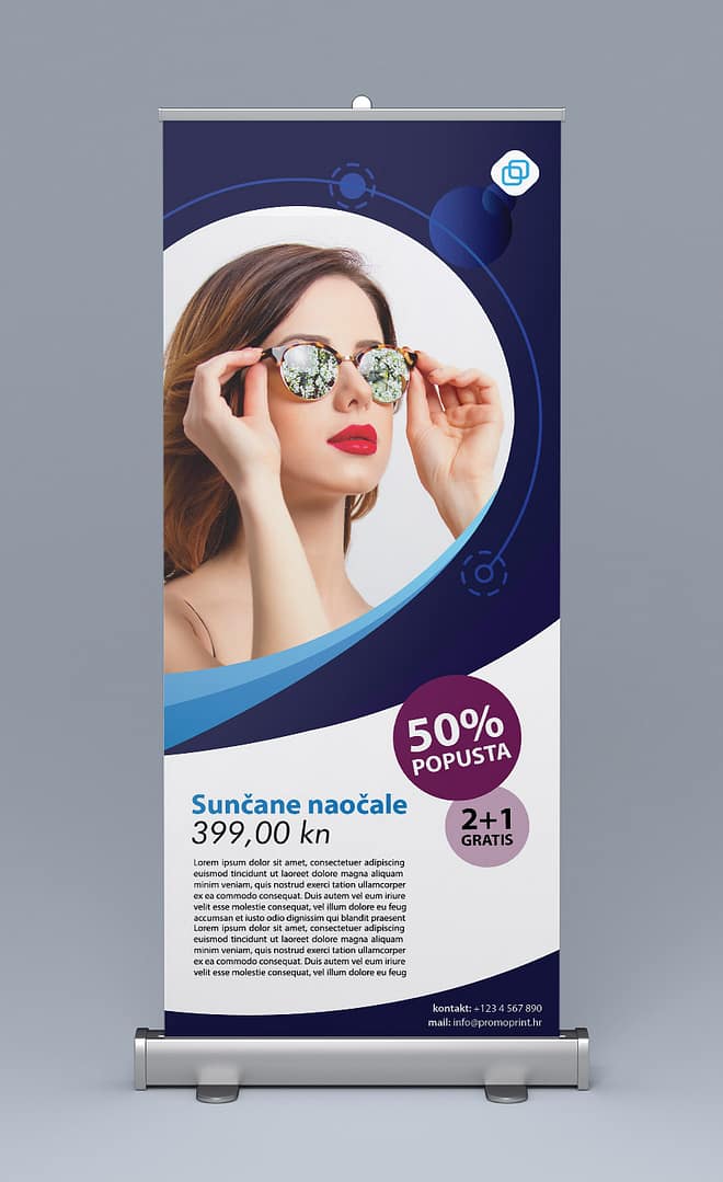 izrada rollup bannera